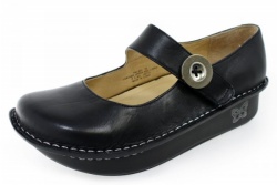 Alegria Shoes Black Napa